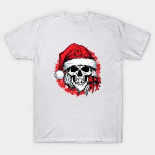 Christmas Celebration with a Skull Twist T-Shirt